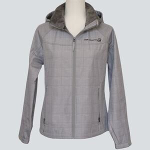 FREE COUNTRY Hooded Coat Gray Size M